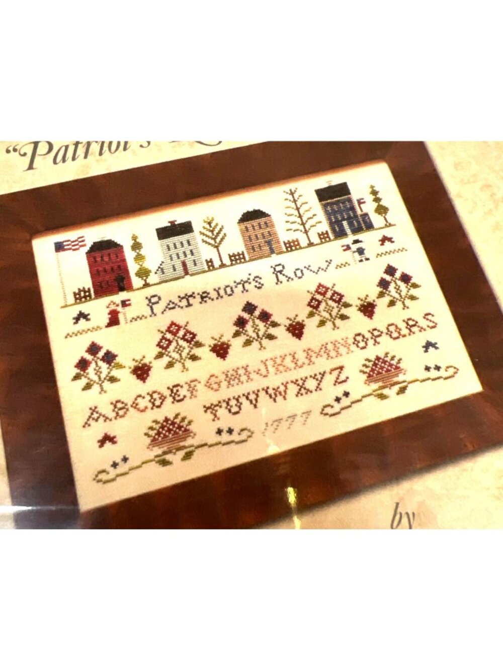 Patriots Row Cross Stitch Pattern By Little House Needleworks